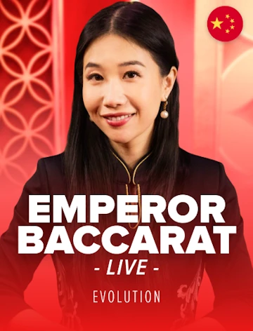 Evolution Emperor Baccarat live room at Casino RichPrize