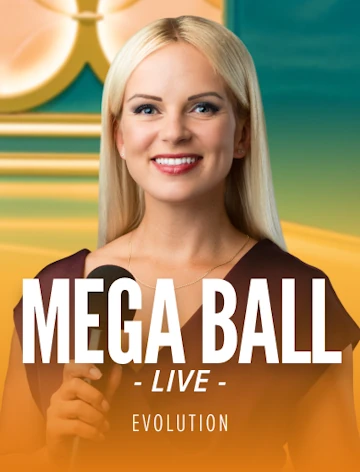 Evolution Mega Ball live room at Casino RichPrize