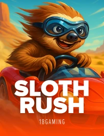18Gaming Sloth Rush slot at RichPrize Casino