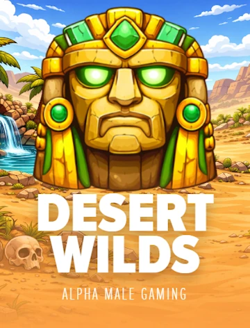 Alpha Male Gaming Desert Wilds in the RichPrize Casino lobby